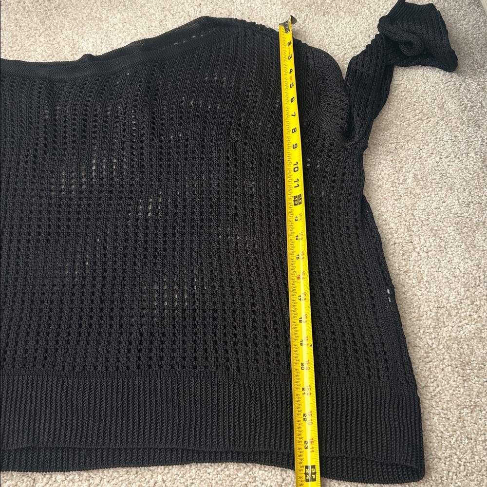 LPA Leo Off-Shoulder Open Knit Sweater - Picture 9 of 13
